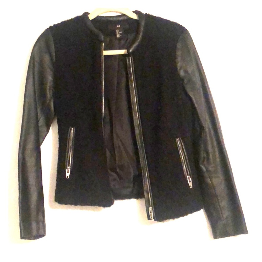 Leather jacket
